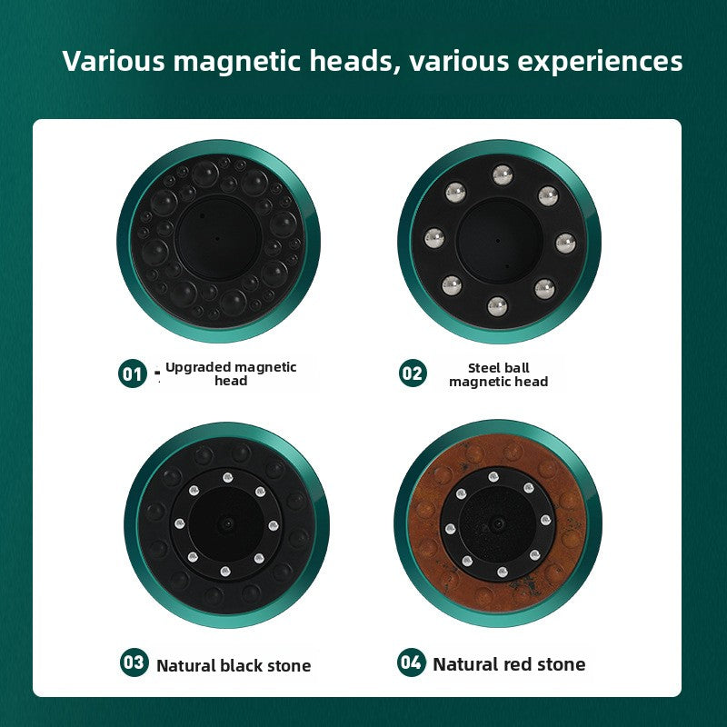 Electric Gua Sha Massager with Heating and Red Light Therapy