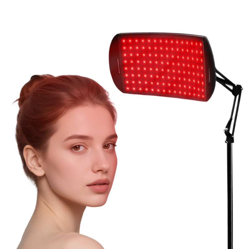 Red light therapy lamp