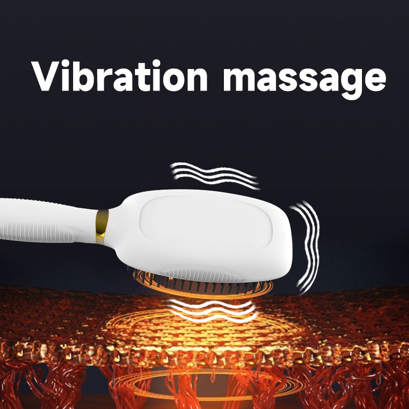Electric Photon Hair Massager with Red Light Therapy and Microcurrent