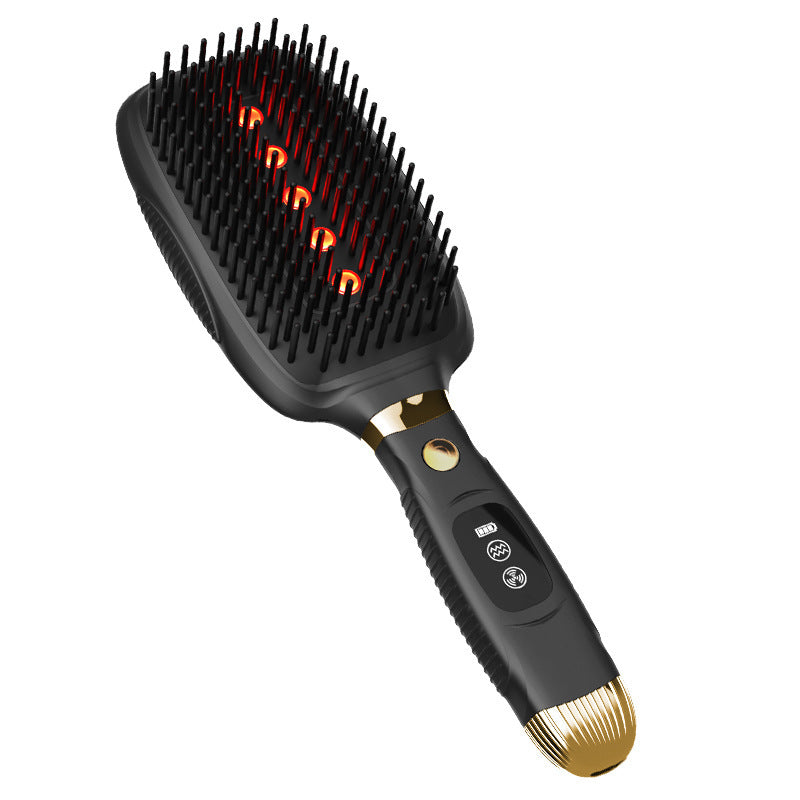 Electric Photon Hair Massager with Red Light Therapy and Microcurrent