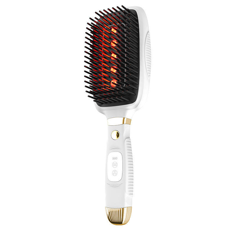 Electric Photon Hair Massager with Red Light Therapy and Microcurrent
