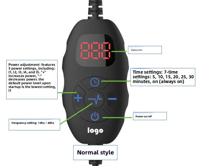 Red light therapy waist support belt
