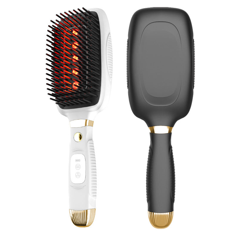 Electric Photon Hair Massager with Red Light Therapy and Microcurrent